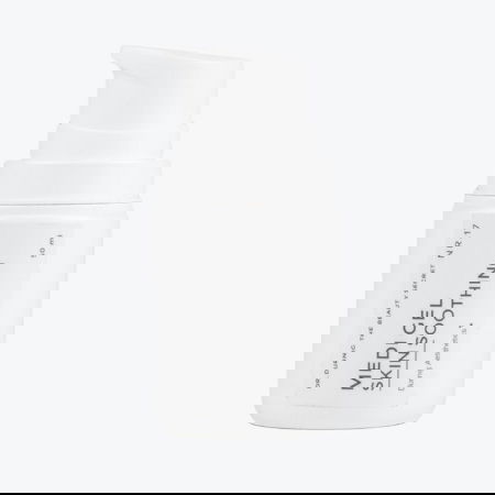 Eine Flasche N°16 Medi Gel Clear hautberuhigendes Serum auf weißem Hintergrund.